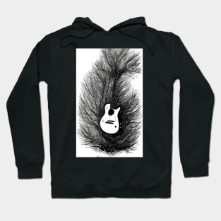 Acoustic Guitar Tree Of Life Guitar Player Nature Guitarist Hoodie